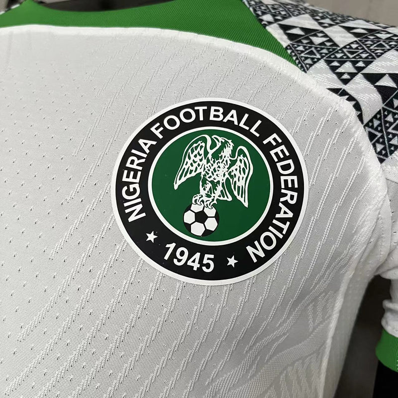 Camisa II Nigéria | 22/23 Modelo Jogador Nike - Branca