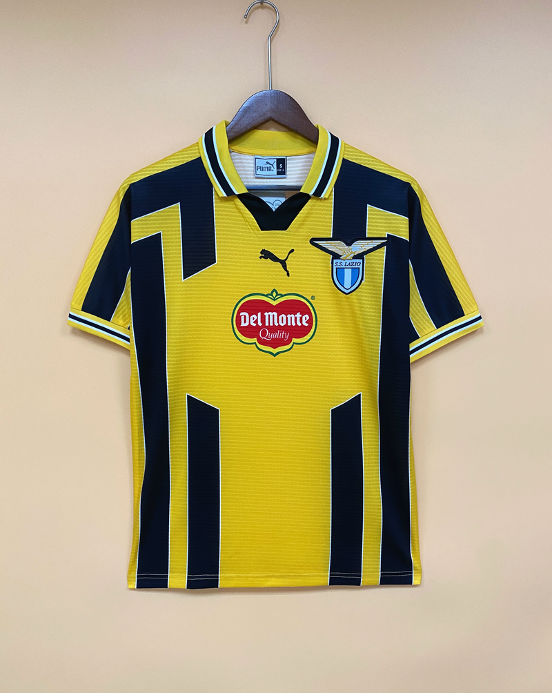 Camisa III Lazio Retrô | 98/00 Puma - Amarela