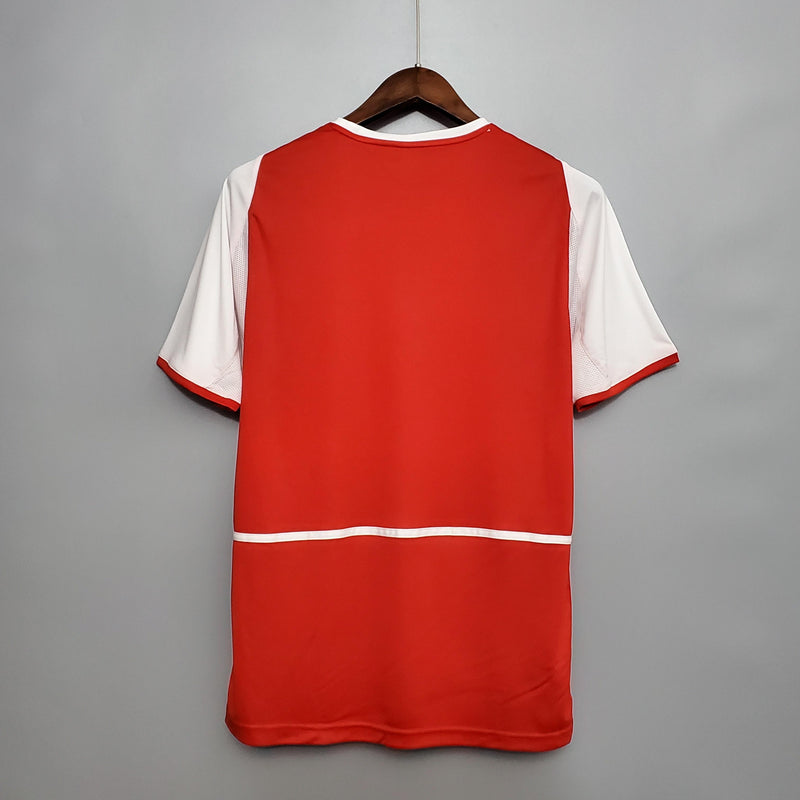 Camisa I Arsenal Retrô | 02/04 Nike - Vermelha