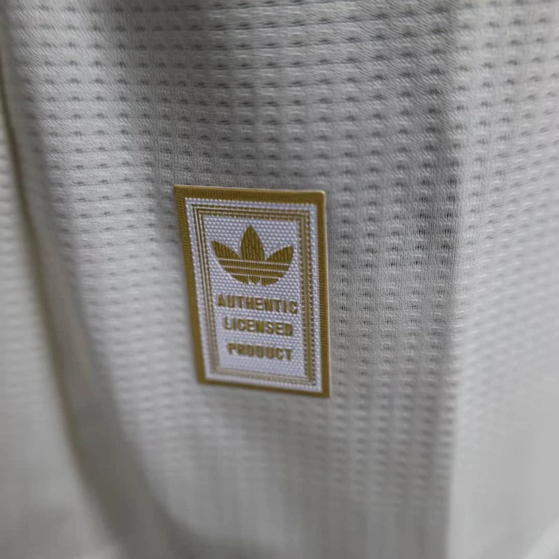 Camisa Edição Centenário Colômbia | 2024 Modelo Jogador Adidas - Bege