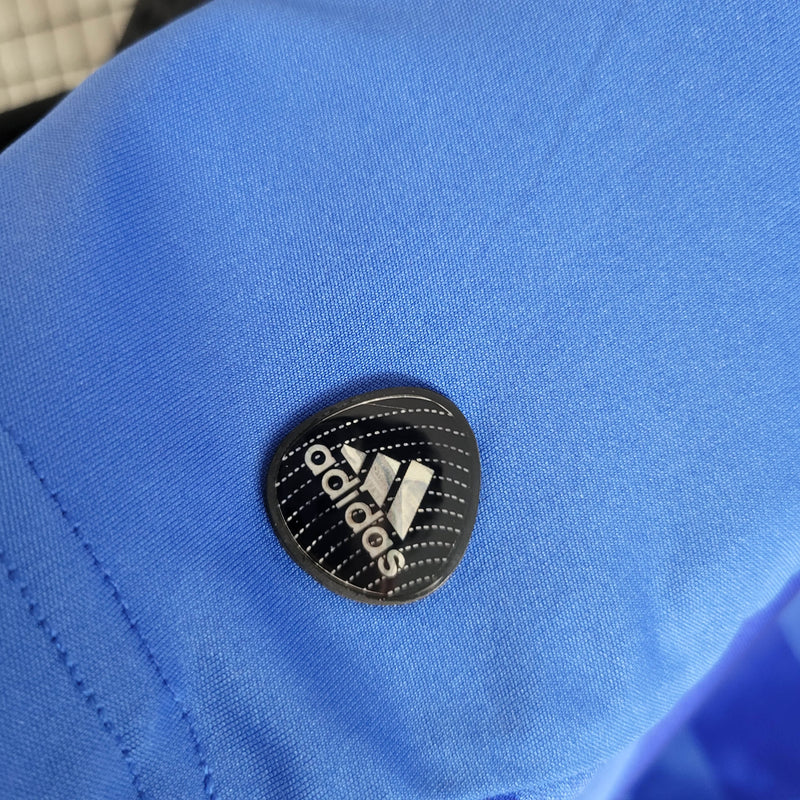 Camisa I Chelsea Retrô | 11/12 Adidas - Azul e Branca - Manga Longa