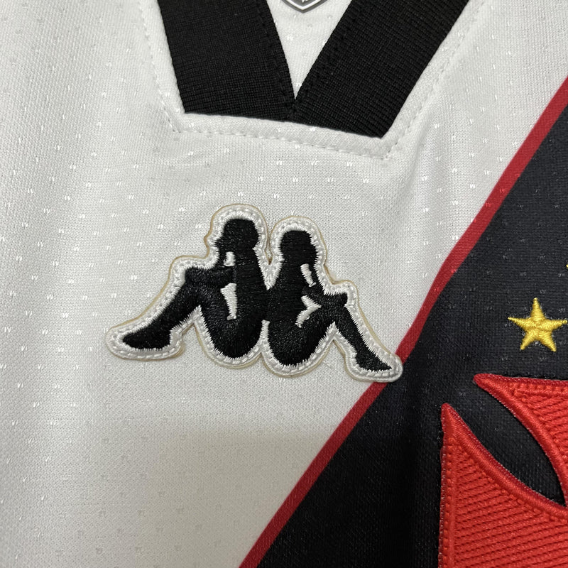 Camisa II Vasco Retrô | 1997 Torcedor Kappa - Branca
