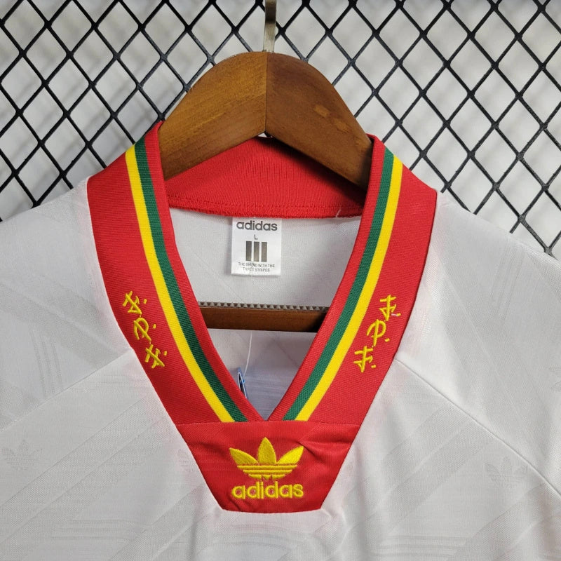 Camisa II Portugal Retrô | 1992 Adidas - Branca