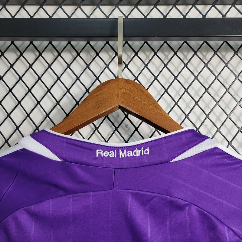 Camisa Goleiro Real Madrid Retrô | 06/07 Adidas - Roxa