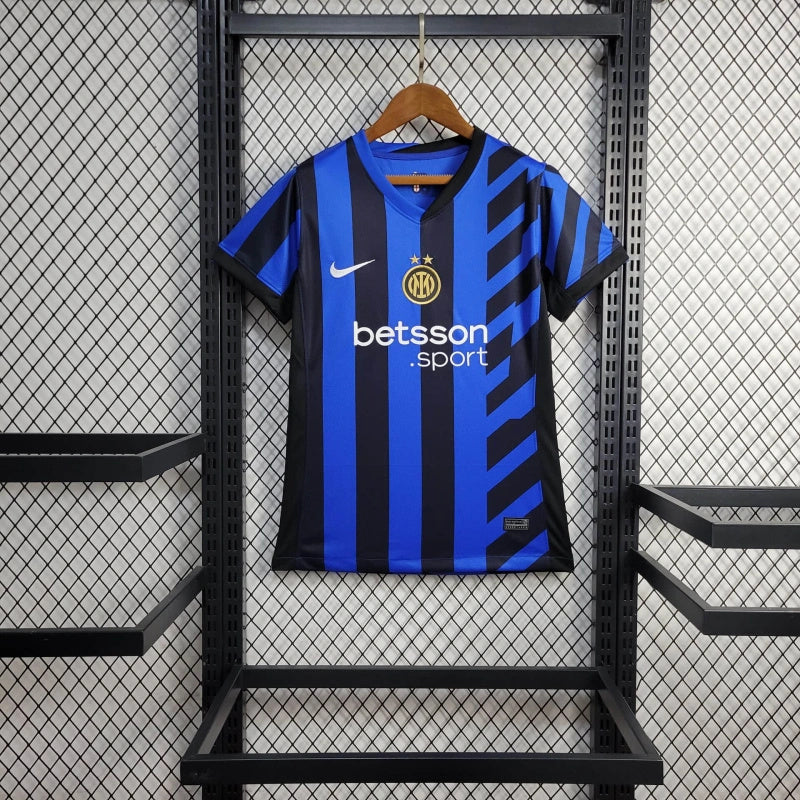 Camisa I Inter de Milão | 24/25 Torcedor Nike - Azul e Preta - Feminina