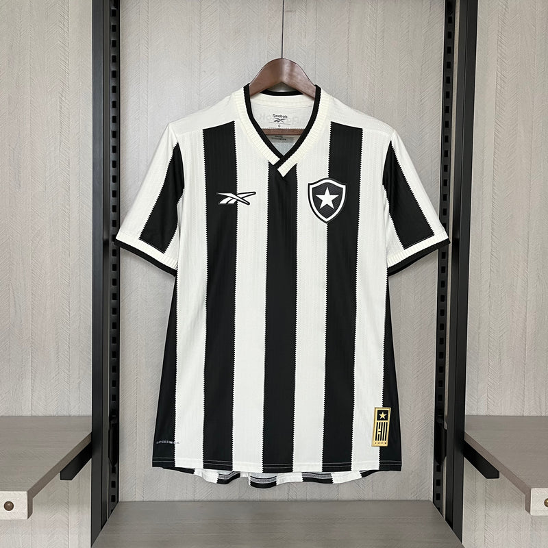 Camisa I Botafogo | 24/25 Torcedor Reebok - Preta e Branca