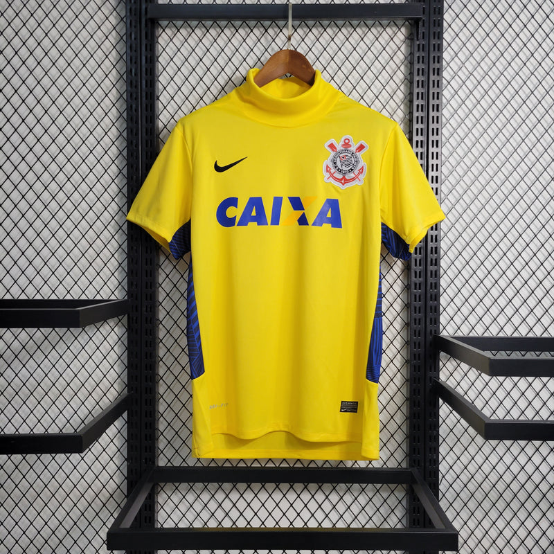 Camisa Goleiro Corinthians Retrô | 12/13 Nike - Amarela