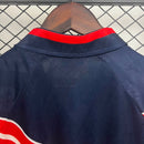 Camisa II Rayo Vallecano Retrô | 95/96 Joma - Azul e Vermelha