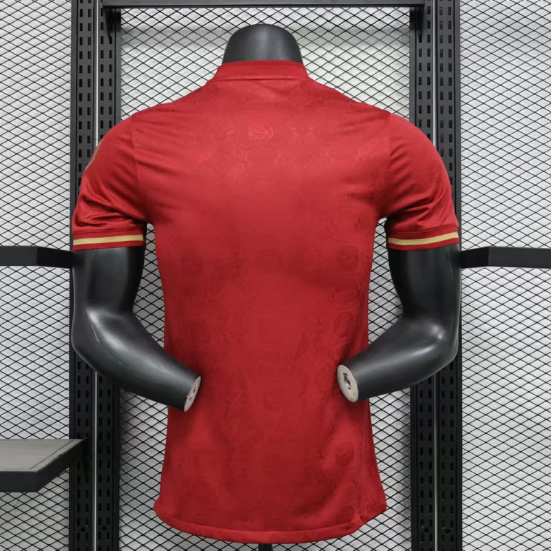 Camisa Aniversario 125 anos Bayern de Munique | 25/26 Modelo Jogador Adidas - Vermelha