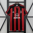 Camisa I Milan Retrô | 03/04 Adidas - Vermelha e Preta