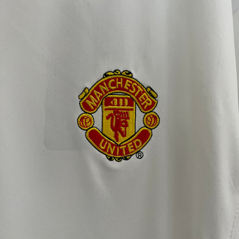 Camisa II Manchester United Retrô | 02/03 Nike - Branca