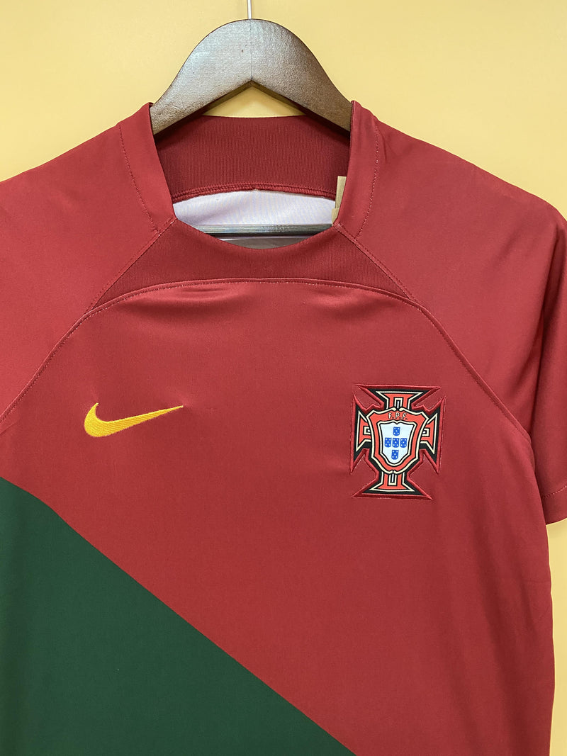 Camisa I Portugal | 2022 Torcedor Nike - Vermelha e Verde