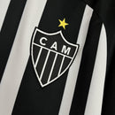 Camisa I Clube Atlético Mineiro | 23/24 Torcedor Adidas - Preta e branca