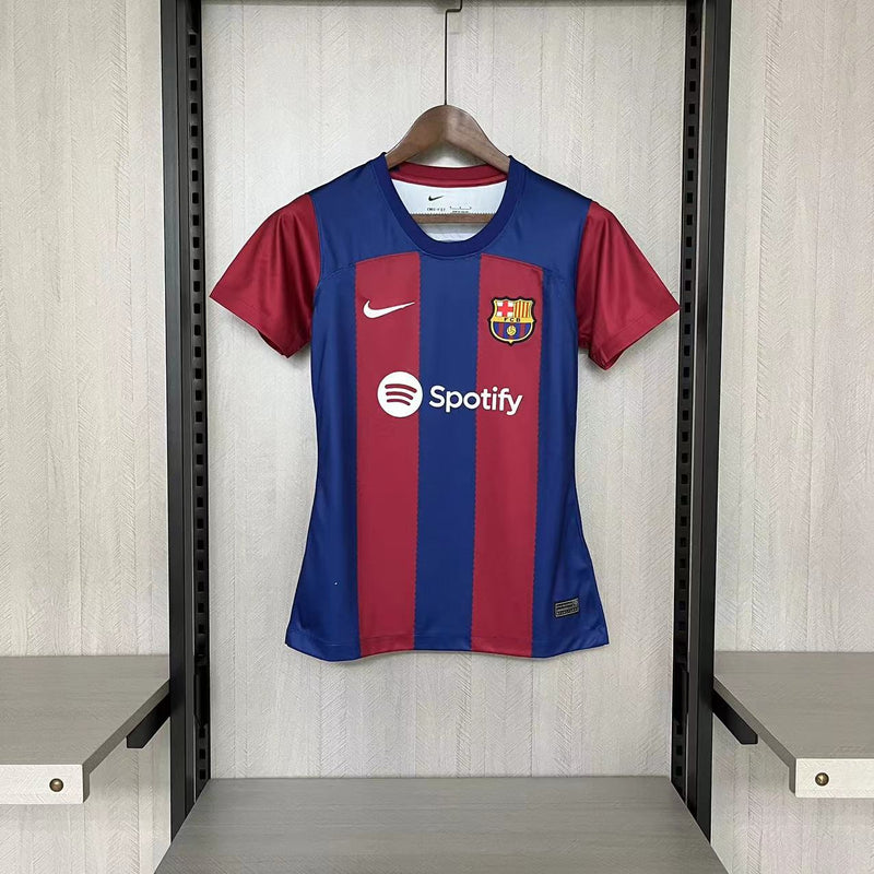 Camisa I Barcelona | 23/24 Torcedor Nike - Vermelha e Azul - Feminina