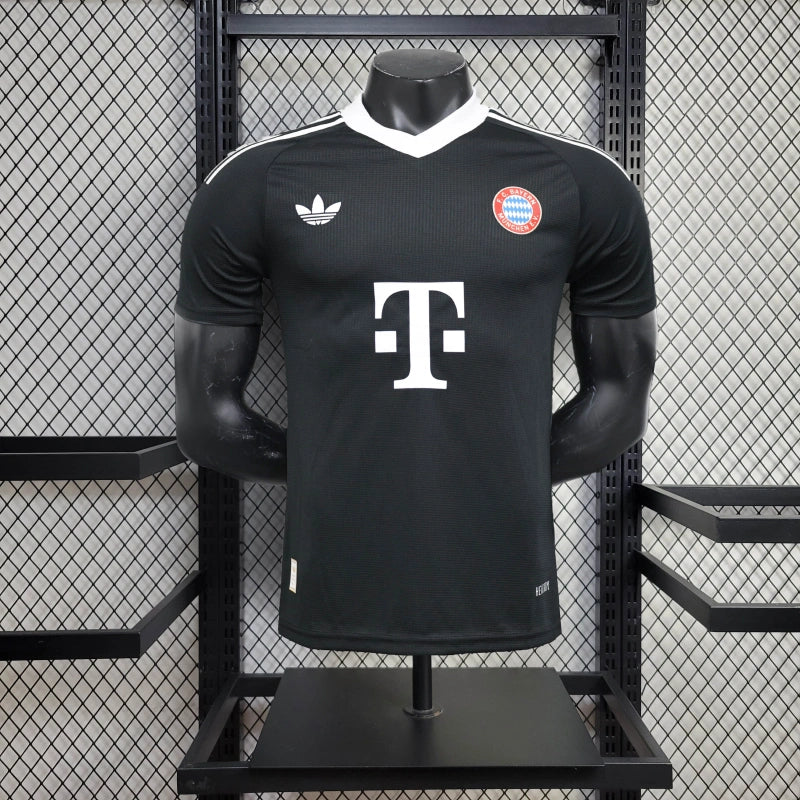 Camisa Goleiro Bayern de Munique | 24/25 Modelo Jogador Adidas - Preta