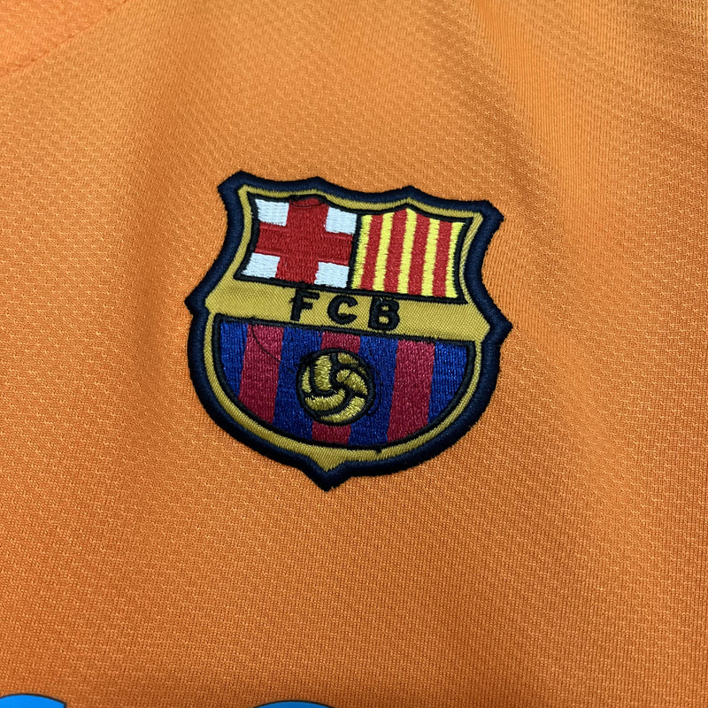Camisa II Barcelona Retrô | 06/07 Torcedor Nike - Laranja