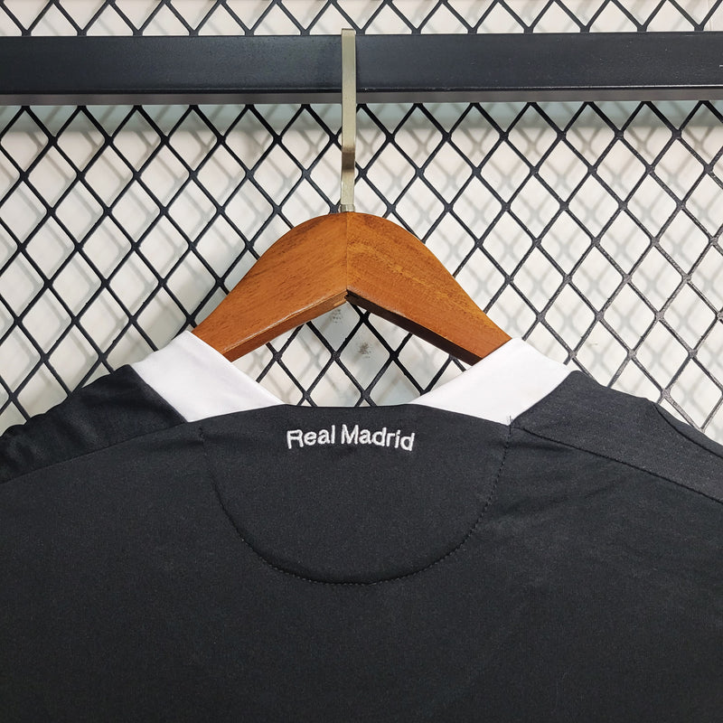 Camisa II Real Madrid Retrô | 08/09 Adidas - Preta