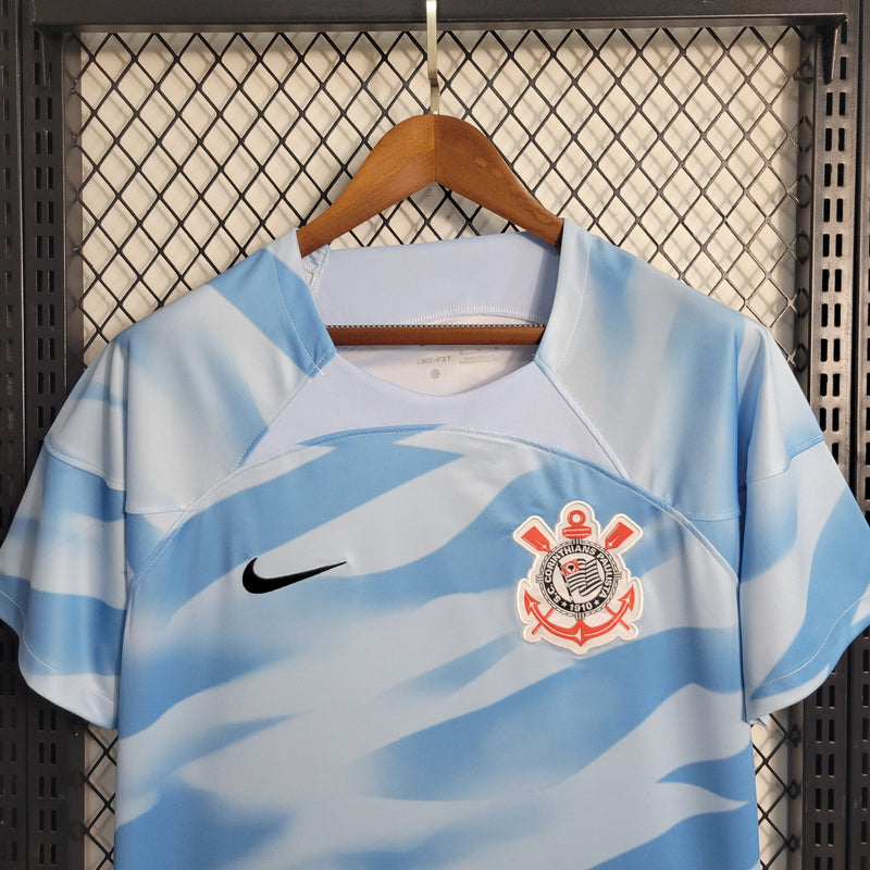 Camisa Goleiro Corinthians | 23/24 Torcedor Nike - Azul