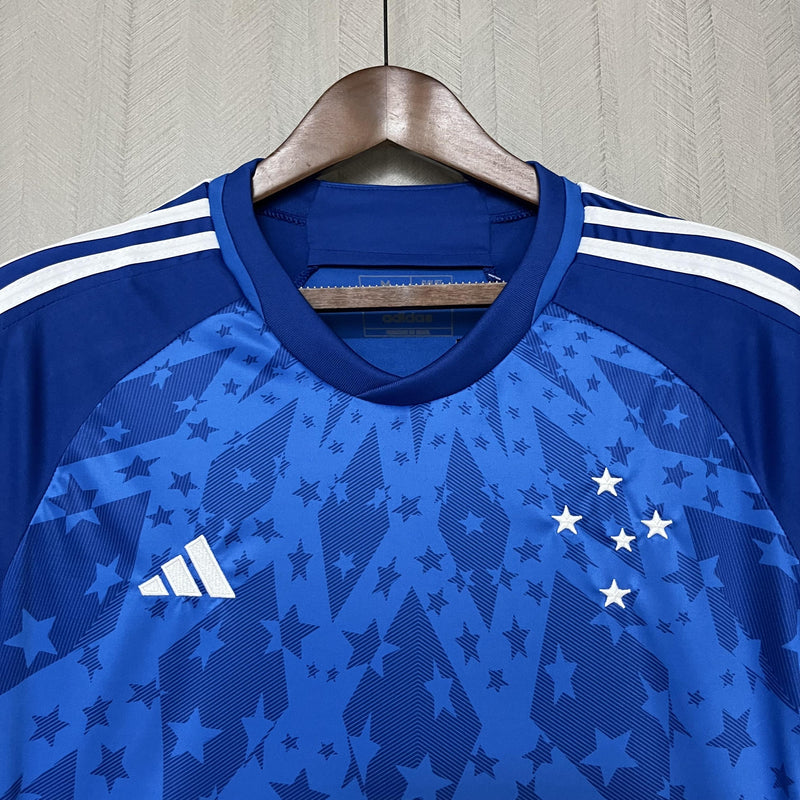 Camisa I Cruzeiro | 24/25 Torcedor Adidas - Azul - Feminina