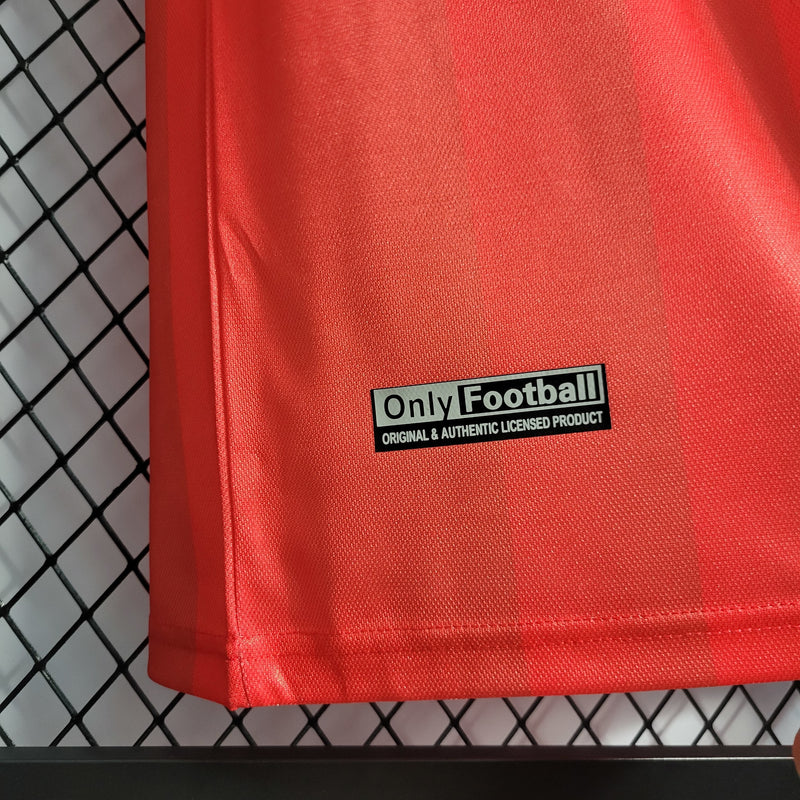 Camisa I Noruega Retrô | 1998 Umbro - Vermelha e Branca