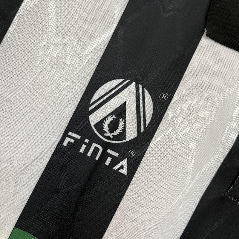Camisa I Botafogo Retrô | 1995 Torcedor Finta - Preta e Branca