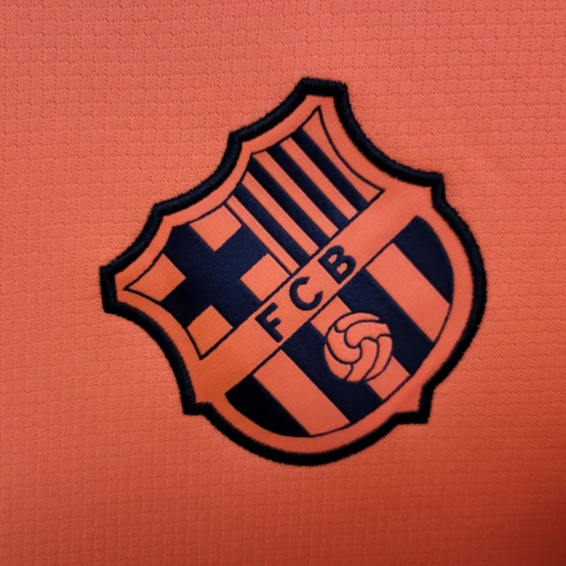 Camisa III Barcelona | 25/26 Torcedor Nike - Laranja  e Azul