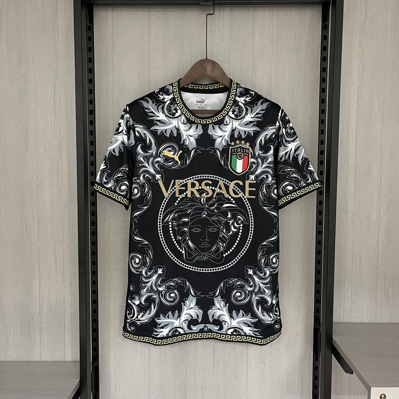 Camisa Versace x Itália | 23/24 Torcedor Puma - Preta