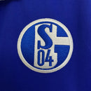 Camisa I Schalke 04 Retrô | 01/02 Adidas - Azul e Branca