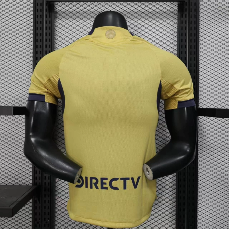 Camisa II Boca Juniors | 25/26 Modelo Jogador Adidas - Amarela e Azul