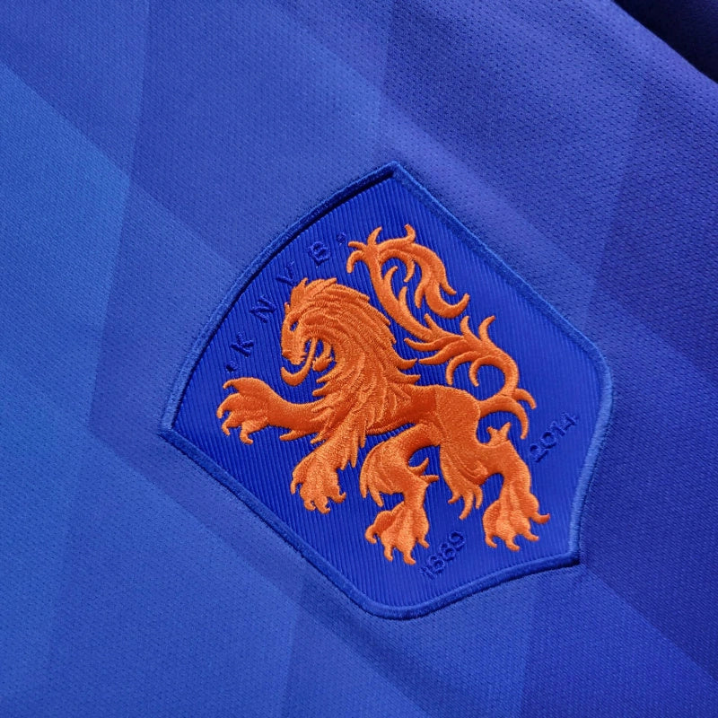 Camisa II Holanda Retrô | 2014 Nike - Azul