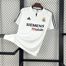Camisa I Real Madrid Retrô | 03/04 Adidas - Branca