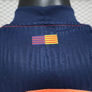 Camisa II Barcelona | 25/26 Modelo Jogador Nike - Laranja e Azul