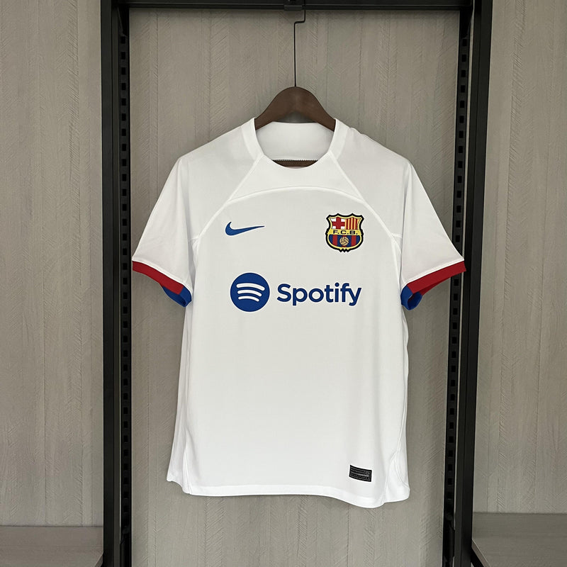 Camisa II Barcelona | 23/24 Torcedor Nike - Branca