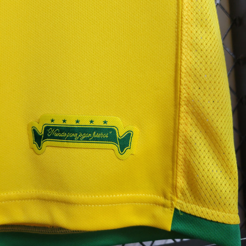Camisa I Brasil Retrô | 2006 Nike - Amarela
