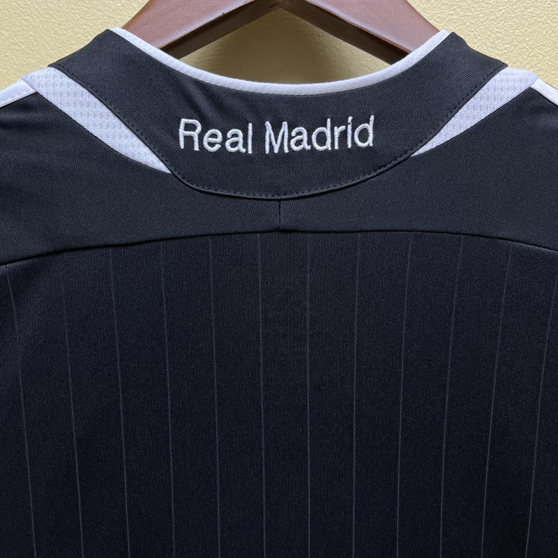 Camisa II Real Madrid Retrô | 06/07 Torcedor Adidas - Preta