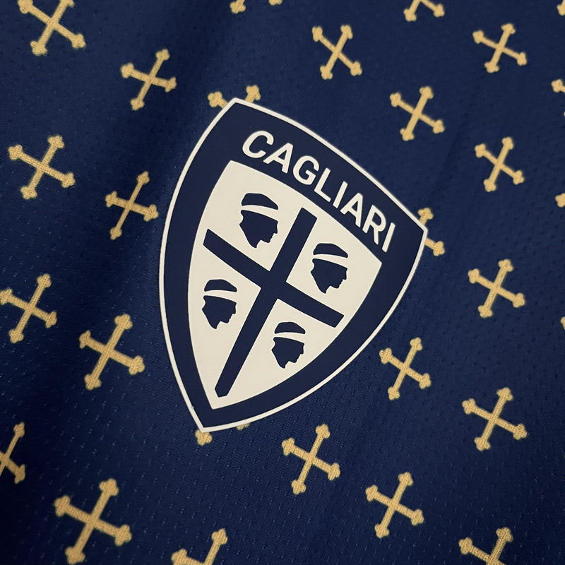 Camisa Edição Especial Cagliari | 23/24 Torcedor EYE - Colorida