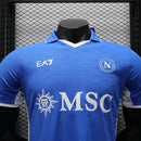 Camisa I Napoli | 24/25 Modelo Jogador EA7 - Azul