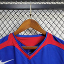 Camisa II Manchester United Retrô | 05/06 Nike - Azul e Vermelha