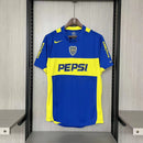 Camisa I Boca Juniors Retrô | 04/05 Nike - Azul e Amarela