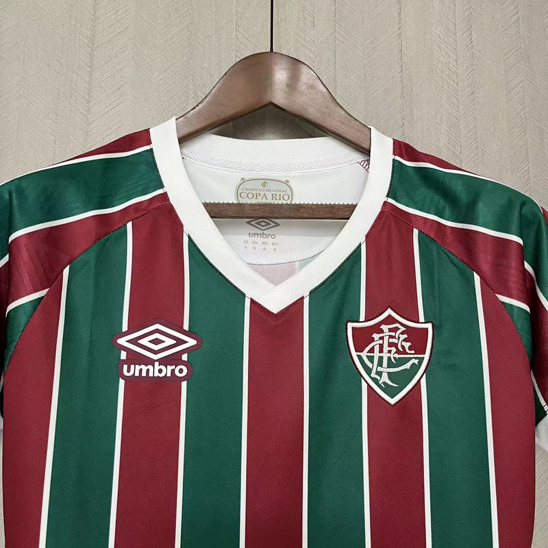 Camisa I Fluminense | 23/24 Torcedor Umbro - Feminina - Tricolor