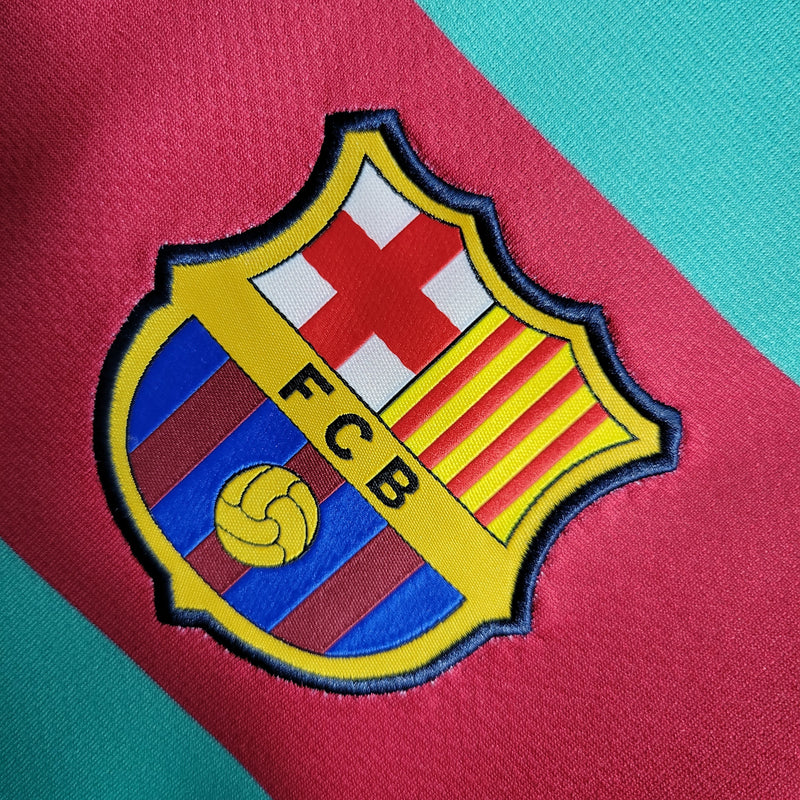 Camisa II Barcelona Retrô | 10/11 Nike - Verde