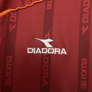 Camisa I Roma Retrô | 99/00 Diadora - Vermelha e Laranja
