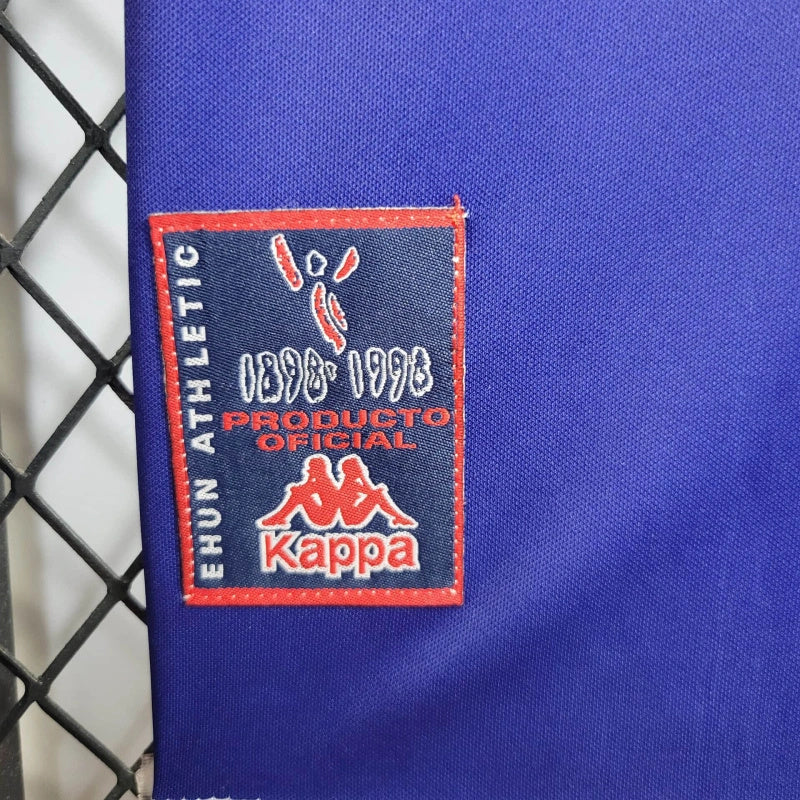 Camisa II Athletic Bilbao Retrô | 97/98 Kappa - Azul e Branca