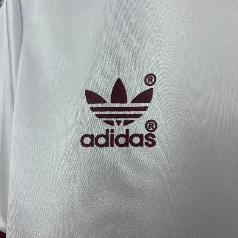 Camisa II Roma Retrô | 92/94 Adidas - Branca