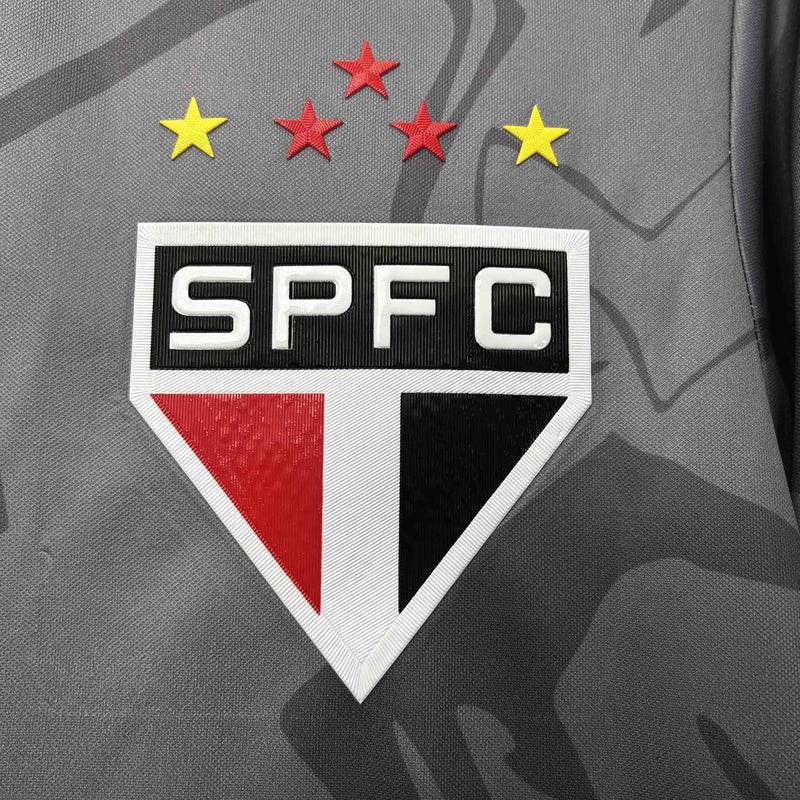 Camisa II Goleiro São Paulo | 24/25 Torcedor New Balance - Cinza