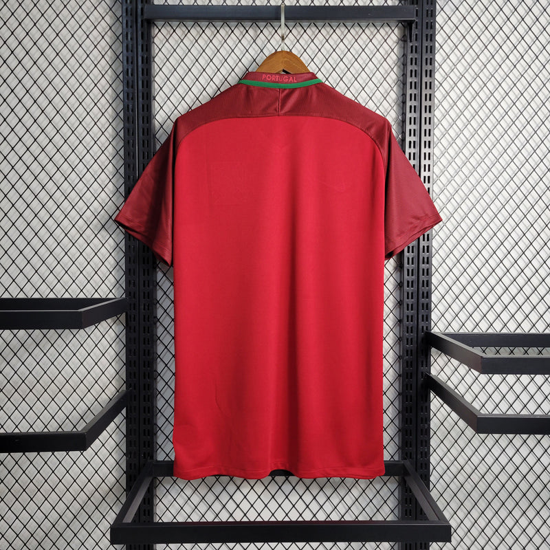 Camisa I Portugal Retrô | 2016 Nike - Vermelha