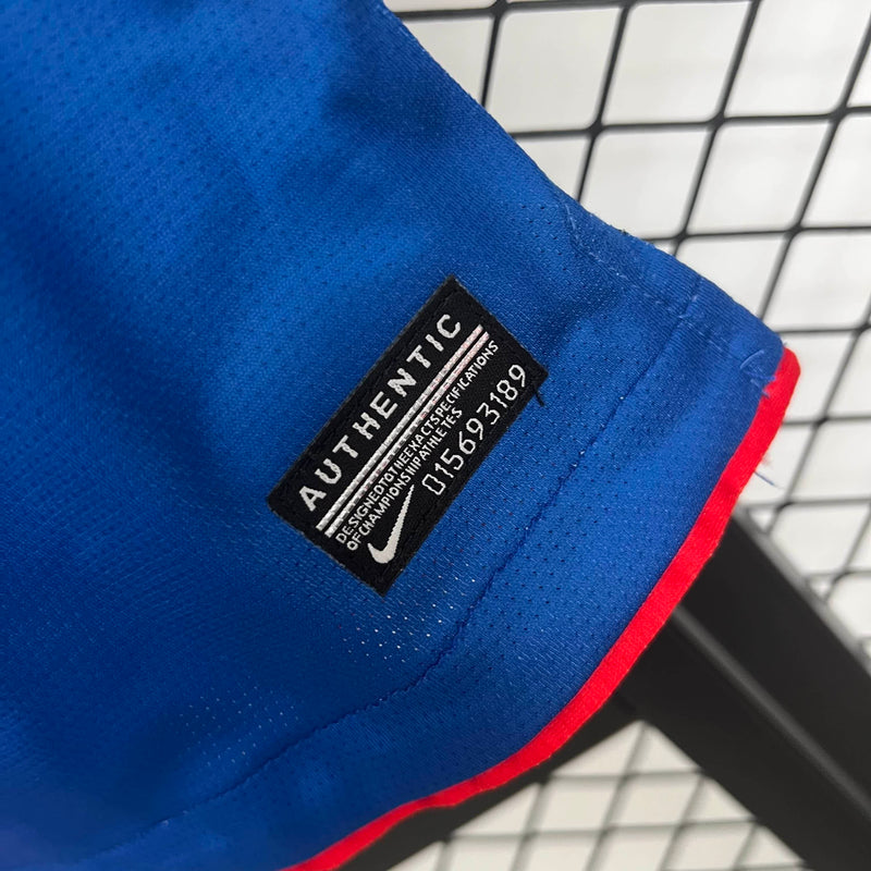 Camisa II Atlético de Madrid Retrô | 10/11 Nike - Azul e Vermelha