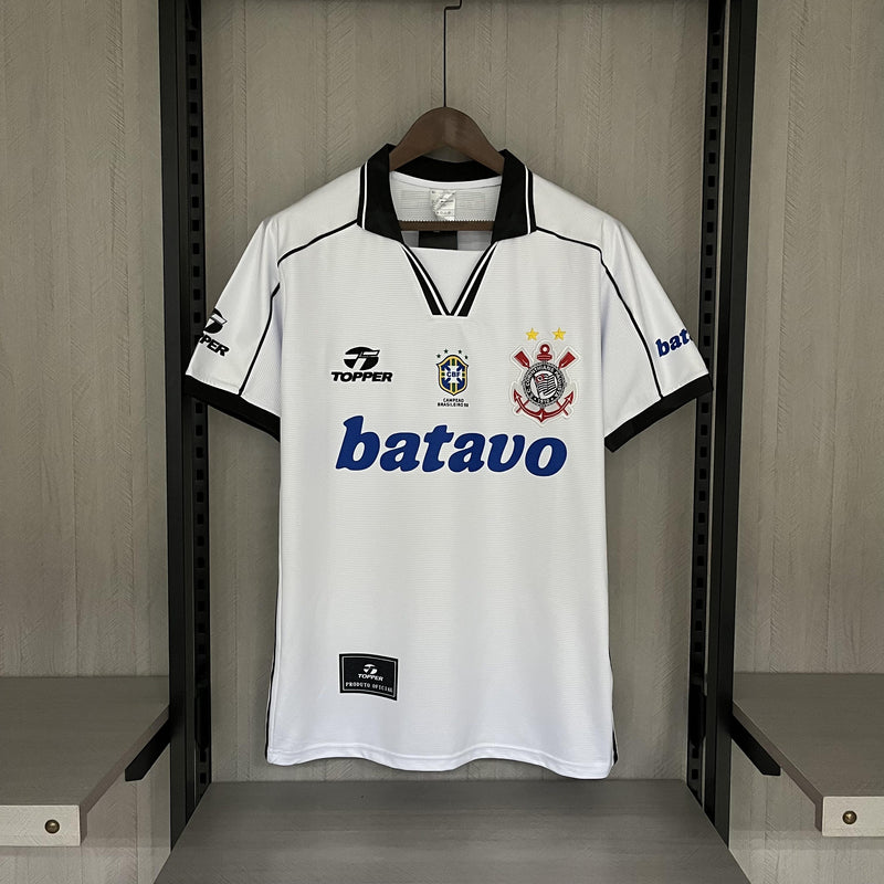 Camisa I Corinthians Retrô | 1999 Topper - Branca