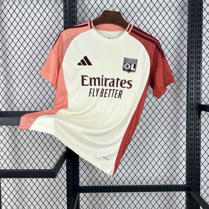 Camisa III Lyon | 24/25 Torcedor Adidas - Branca e Vermelha