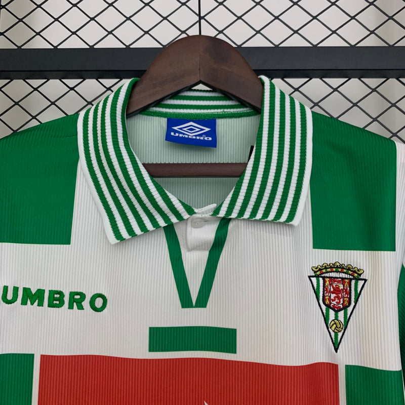 Camisa I Córdoba Retrô | 97/98 Umbro - Verde e Branca